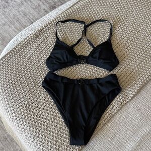 Elegant Black Women's lingerie  Set